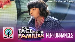Your Face Sounds Familiar: Edgar Allan Guzman as  Victor Wood - "Carmelita"