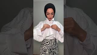 Gömleklerini birde böyle dene .#gömlek #hacks #fashionhacks #hijabtutorial