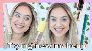 TRYING NEW MAKEUP FULL FACE FIRST IMPRESSIONS, KYLASH, DRIP DRIP MBM, 3INA, LOREAL PARIS, SHEGLAM