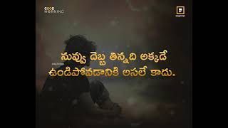 పరిగెత్తితే మళ్లీ పడిపోతానేమో అని భయపడకు. ఎందుకంటే కింద పడినా.. పైకి లేవడం నీకు తెలుసు కాబట్టి.