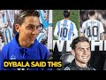 Dybala reacts to taking Messi’s No.10 jersey during absence for Argentina against Chile