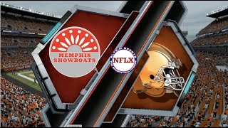 NFLX 2012 Season Week 20 - Memphis Showboats (6-11) @ Cleveland Browns (9-8)