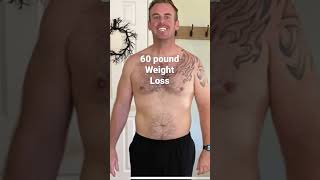 My 60 pound weight loss time lapse with intermittent fasting