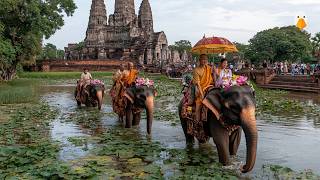 Ayutthaya, Thailand🇹🇭 The Most Stunning World Heritage Sites in Thailand (4K HDR)