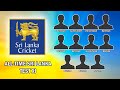 All-time Sri Lanka Test XI | All-time Greatest Test Cricket Team of Sri Lanka