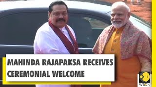 Sri Lanka Prime Minister receives ceremonial welcome in India