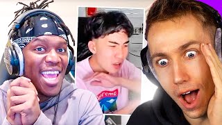 MINIMINTER REACTS TO RICEGUM BEING VERY SALTY!