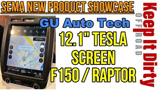 Tesla Screen for F150 \u0026 Raptor - GU AutoTech 12.1 screen \u0026 infrared camera