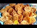 crispy rice flour snacks క్రిస్పీ బియ్యం పిండి స్నాక్స్ rice chips chekkalu tea time snacks