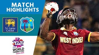 Explosive Andre Fletcher Smashes 84* | Sri Lanka vs West Indies | ICC Men's #WT20 - Highlights