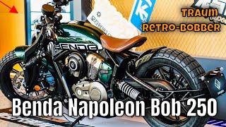 Ein Traum: Benda Napoleon Bob 250 – Der Retro-Cruiser 2025 im Check