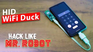 DIY WiFi rubber ducky like Mr. Robot [Hindi]