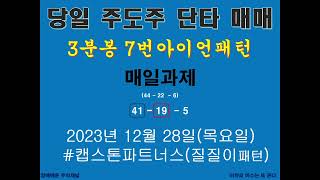 2023년12월28일 캡스톤파트너스 (질질이패턴)