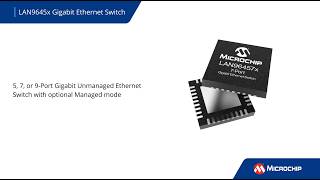 Microchip Technology | LAN9645x Gigabit Ethernet Switches