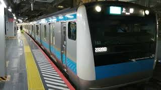 【１日１本のレア行き先】京浜東北線E233系サイ153編成 各駅停車上野行き最終列車 浜松町駅発車