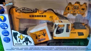 Unboxing Excavator Liebherr R936 Destruction Set From Jamara | Cars Trucks 4 Fun