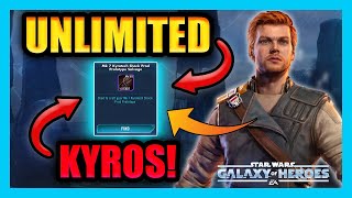 Kyro Farm Made Easy!  Top 10 Ways to Farm Kyrotech! | Star Wars Galaxy of Heroes