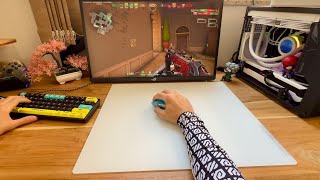 Esse Mousepad é insanamente Rápido - Wallhack glasspad