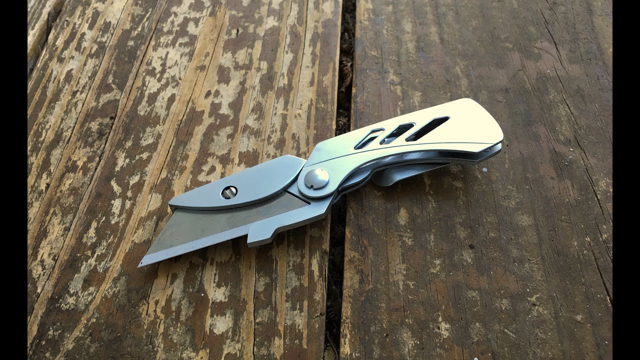 The Gerber EAB Lite Utility Knife: The Full Nick Shabazz Review - YouTube