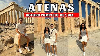 ATENAS 2024: O que fazer em ATENAS na GRÉCIA | Roteiro Completo de 1 dias em Atenas | Atenas Grécia