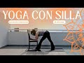 Yoga con silla para svadisthana segundo chakra