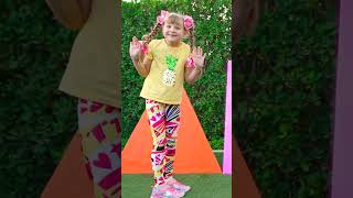 Diana and Roma in the Shapes House Adventure #shorts