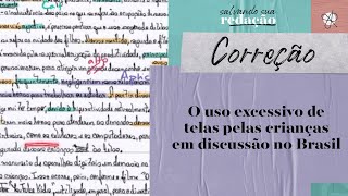 Correção de redação | tema: \