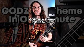 Godzilla Theme - Guitar Lesson #guitarlesson #godzilla #godzillaminusone #metal #metalguitar