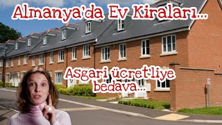 Almanyada ev kiraları.. Almanyada yaşam .. 2,5 odalı ev kaç para ?