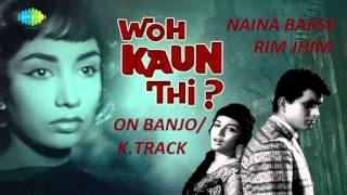Naina Barse Rim Jhim-Lata ji- Instrumental Cover by Vinay M Kantak on Banjo/Bulbul Tarang