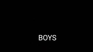 BOYS VS GIRLS