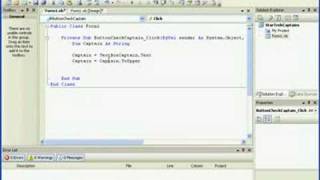 5.1 Checking/Validating data using IF Statements in Visual Basic.NET