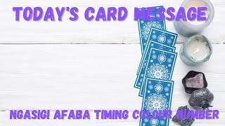 8th Feb'25💜🖤Today's Card Message💜🖤Ngasigi Afaba Timing Colour Number💜🖤Manipuri Tarot Card Reading💜🖤