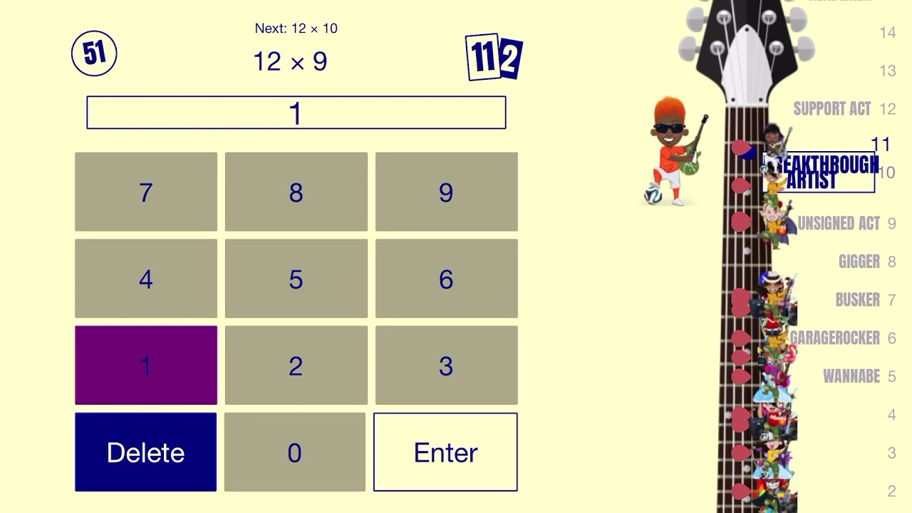 Times Table Rockstars - YouTube