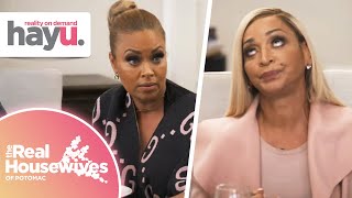 Did Gizelle Wish Death On Karen's Husband? | Season 6 | Real Housewives of Potomac