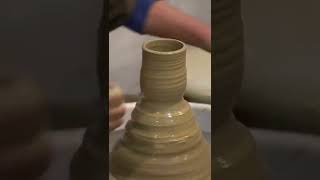Making of “Kiyomizu Ware" Pottery #Shorts