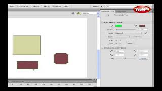 Rectangle Tools || Flash CS4 Presentation || Tutorial For Beginners || On Screen Training