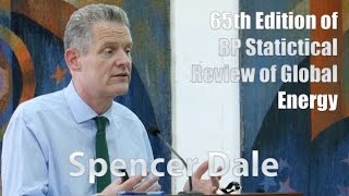 Spencer Dale. BP Statistical Review of World Energy