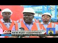 kpa installs new rail mounted cranes at mombasa port to increase container handling capacity