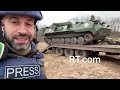 Захваченная украинская военная база под Херсоном