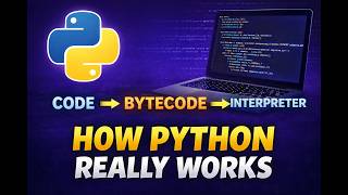 Python Working Mechanism (Code → Bytecode → Interpreter)