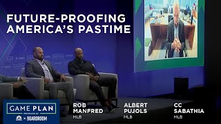 Future-Proofing America's Pastime with MLB Commissioner Rob Manfred, Albert Pujols and CC Sabathia