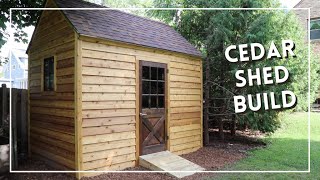 How to Build a Cedar Shed