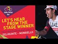 What Molano said after his double win! | 2021 Giro di Sicilia EOLO | Stage 2, Selinunte-Mondello