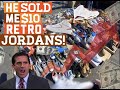 HE SOLD ME $10 RETRO JORDANS AT THE FLEA MARKET!! - Life of a picker collector reseller