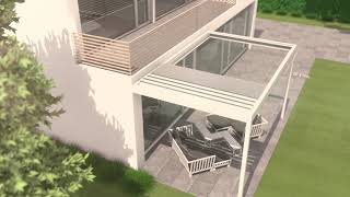 B600 outdoor living pergola | Brustor product video