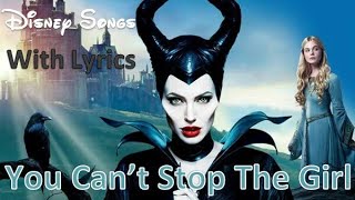 You can't stop the girl《Bebe Rexha》 lyrics(Disney songs)