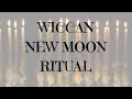 Embrace the Cosmic Void: Wiccan New Moon Ritual for Renewal and Intention Setting