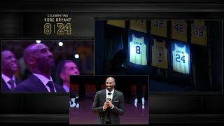 NBA《アメ本²話》コービーの永久欠番セレモニーでのスピーチ（2017年12月）