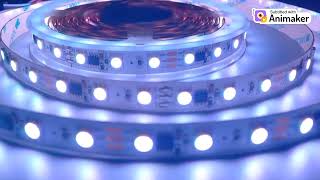 Dc12v digital 20 pixels 60led ws2811 sm16703 5050rgb pixel led strip ip20 with 3M300sl tape #ws2811